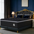 16 Inch Queen Size Mattress, Upgraded Luxury Hybrid Queen Mattress In A Box with 7-Zone Support for Cool Night &