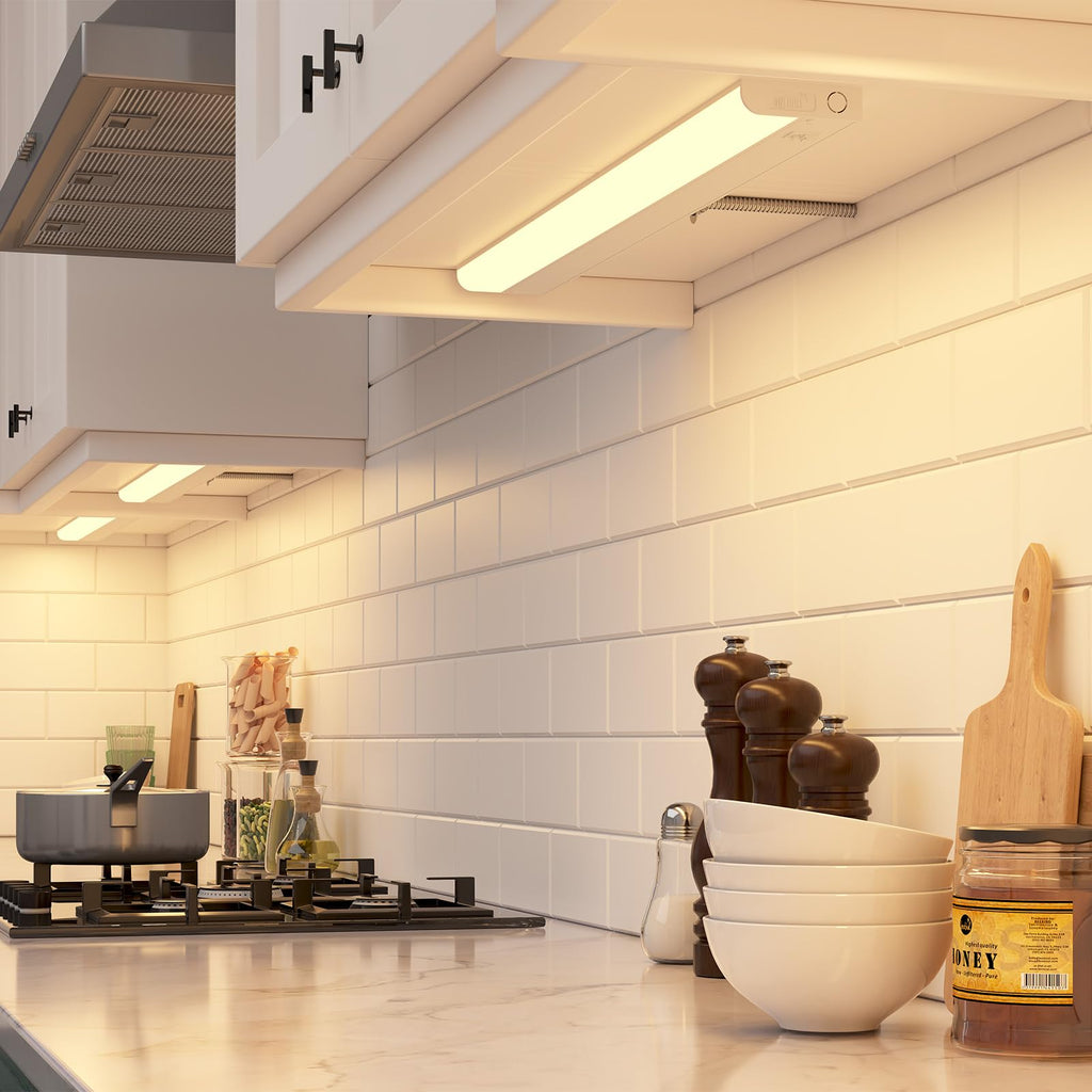 Hardwired Only LED Under Cabinet Light, 3-CCT Selectable