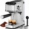Stainless Steel 20 Bar Espresso Machine with Milk Frother