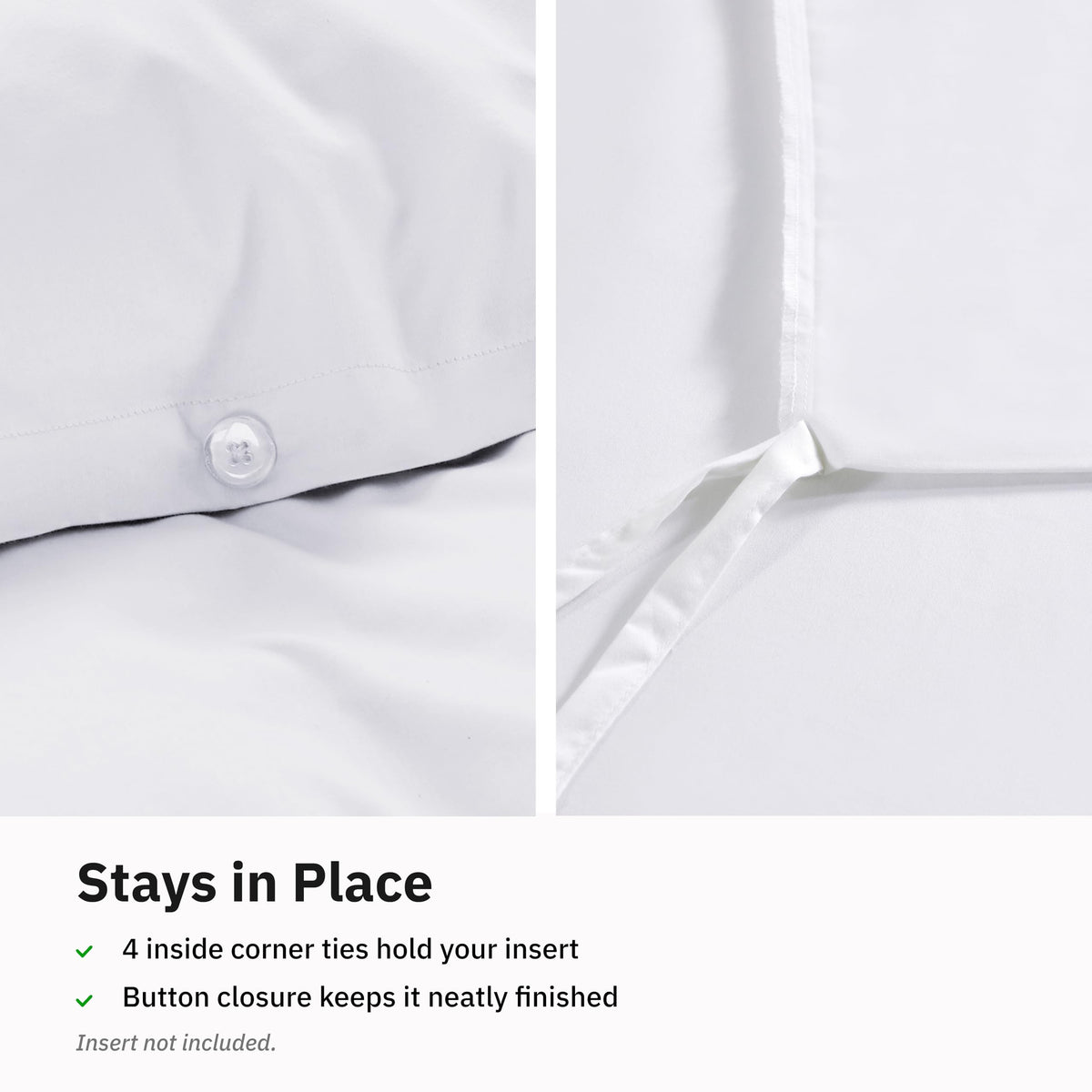 Luxury Duvet Cover, White