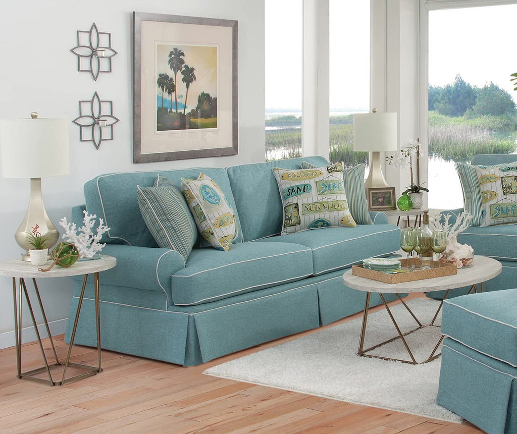 Coastal Aqua Series Sofa