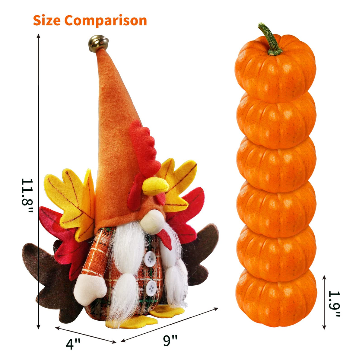 Thanksgiving Decorations, Thanksgiving Gnomes, Fall Gnomes, Turkey Decorations