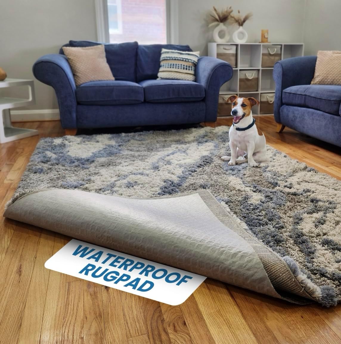 Rug Pad | 2'6"x10' | Locks Rugs in Place | Waterproof & Washable | USA Made