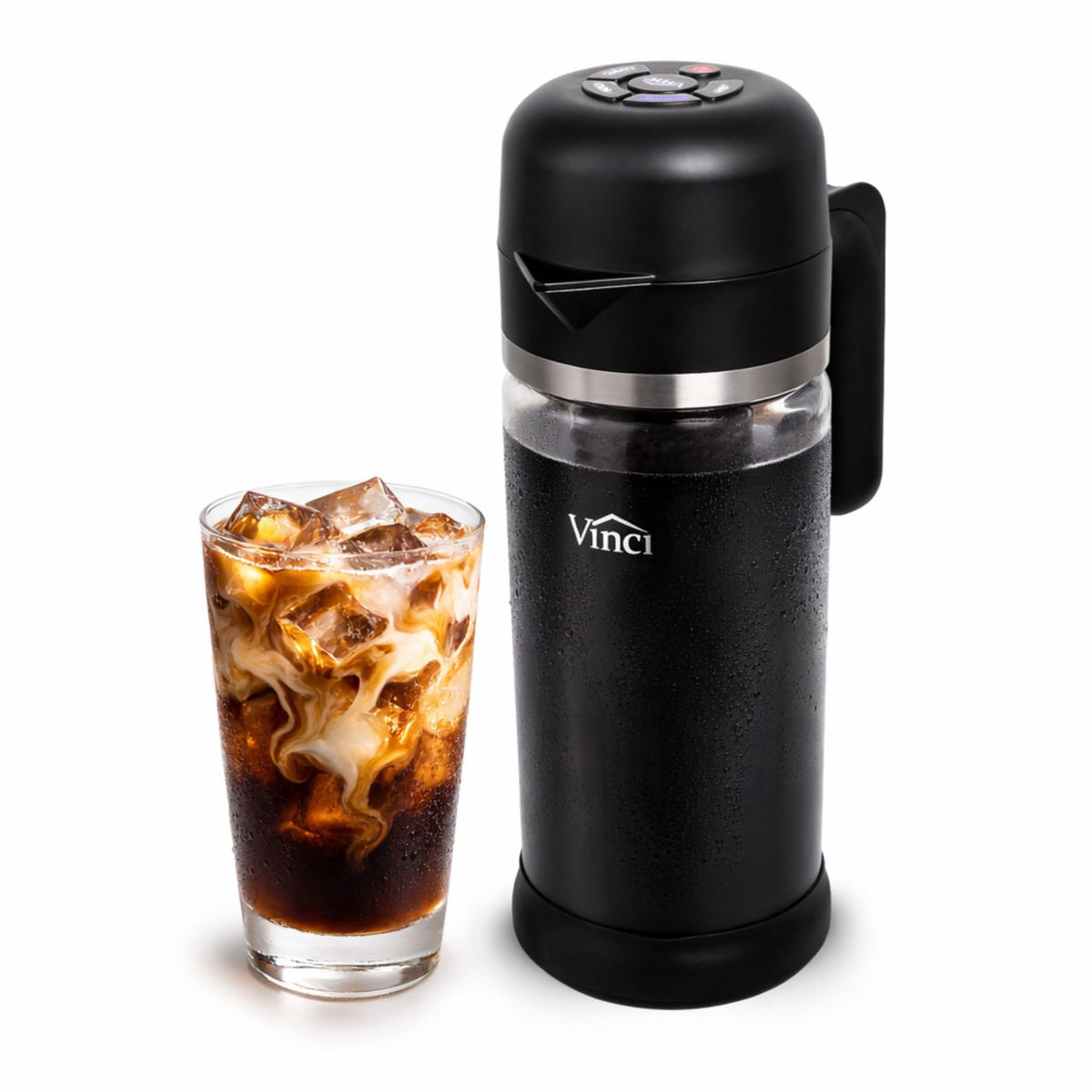 Express Electric Cold Brew Coffee Maker, 10-Minute Fast Brewer (47oz)