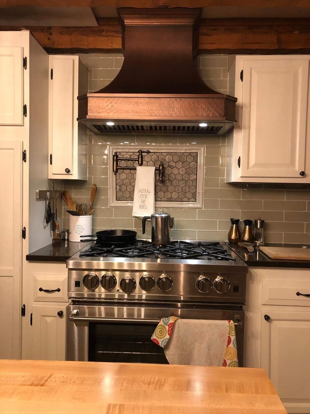Copper Wall Mount Range Hood