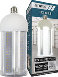 LED Corn Cob Bulb, 100W (500W Equivalent), 10,000 Lumen, Daylight 5000K, E26 Base Energy Saving LED Light for Indoors