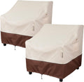Patio Furniture Chair Cover Waterproof,32"W x 37"D x 36"H - Set of 2