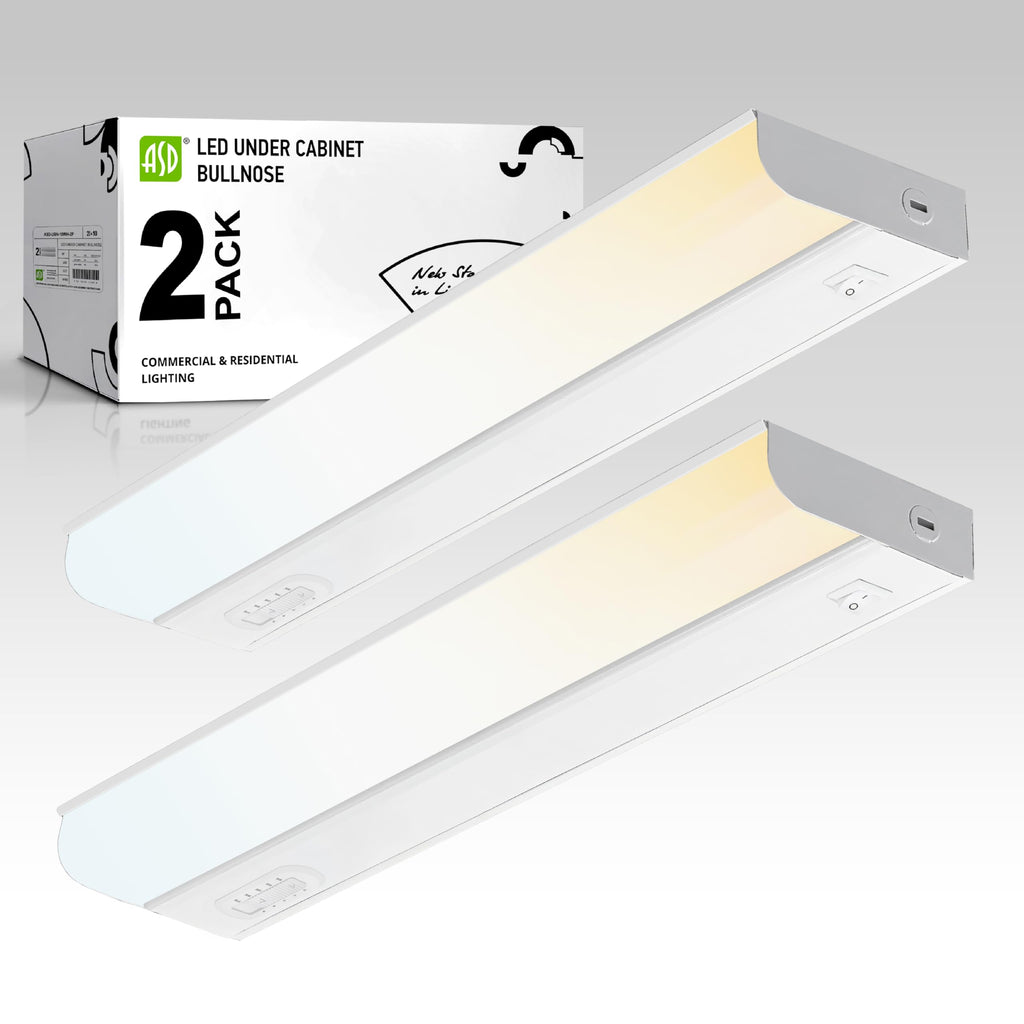 LED Under Cabinet Lighting Hardwired, 18 Inch 10W
