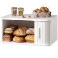 Roll Top Countertop, Bamboo Bread Storage