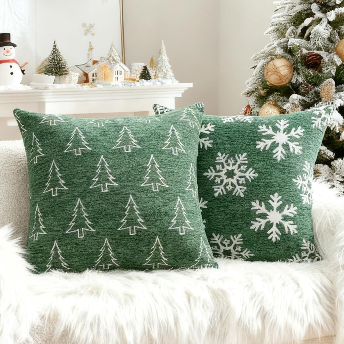 Holiday Pillows & Throws