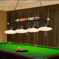 Adjustable Pool Table Lights, 4 Lights for 7'-8' Billiard Table