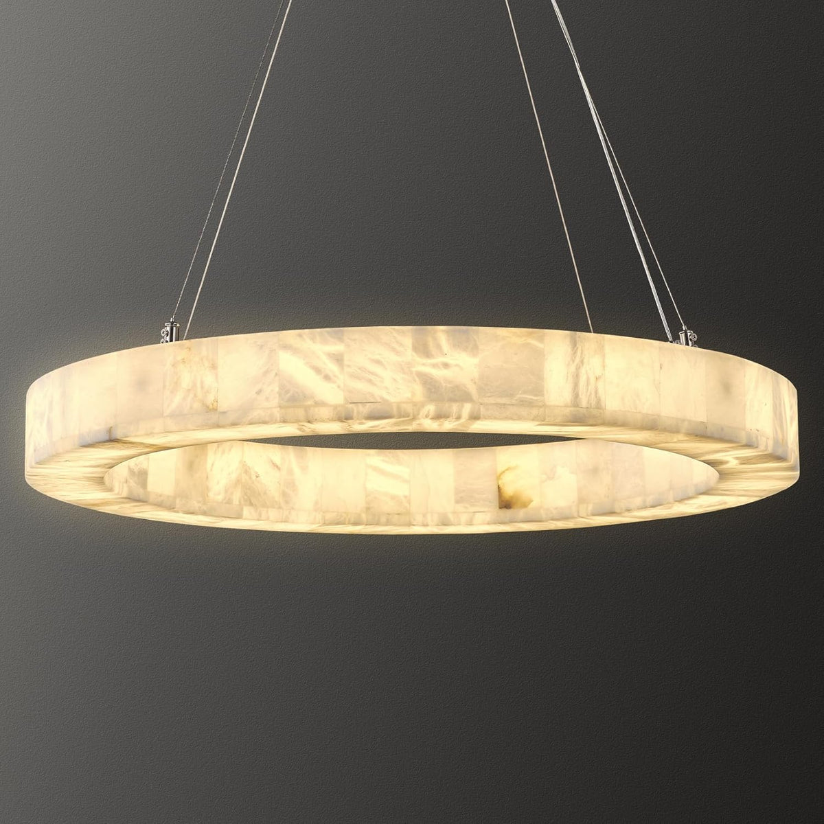 30.5" Modern Round Chandelier