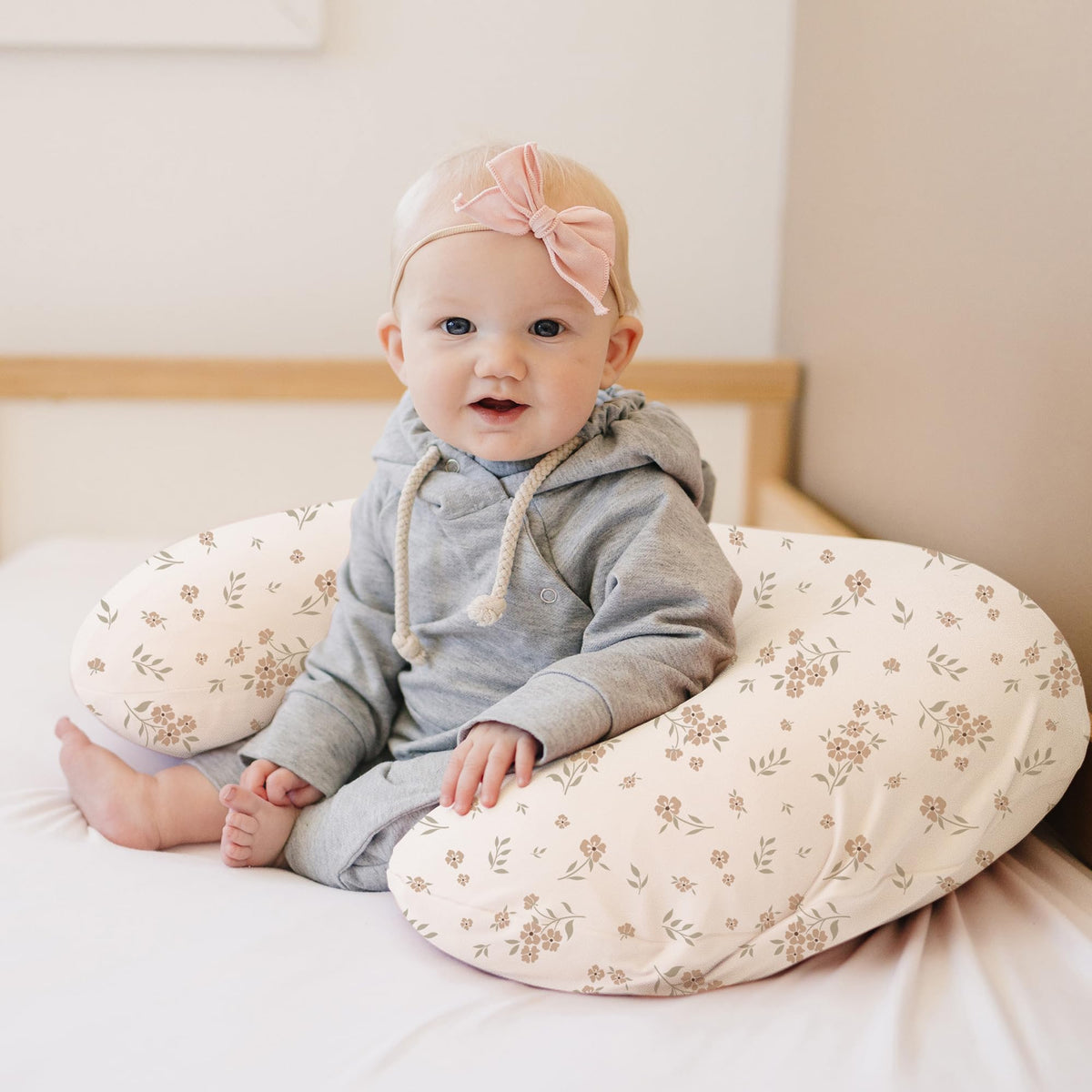 2 Pack Nursing Pillow Covers, Soft Covers for Breastfeeding Pillows