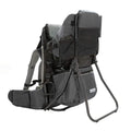Cross Country Baby Backpack Carrier, Grey, Toddler Hiking Backpack with Comfortable Seat, Adjustable Straps & Belt