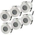 LED In-Ground Well Lights Anti-Glare,1W 12V-24V DC, IP67 Waterproof Recessed Lamp,Buried Underground Outdoor