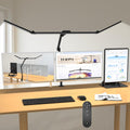 3000 Lumen Ultra Bright Architect Desk Lamp with Clamp, 36W Tall Overhead Led Desk Light, 47Inch Long Dimmable