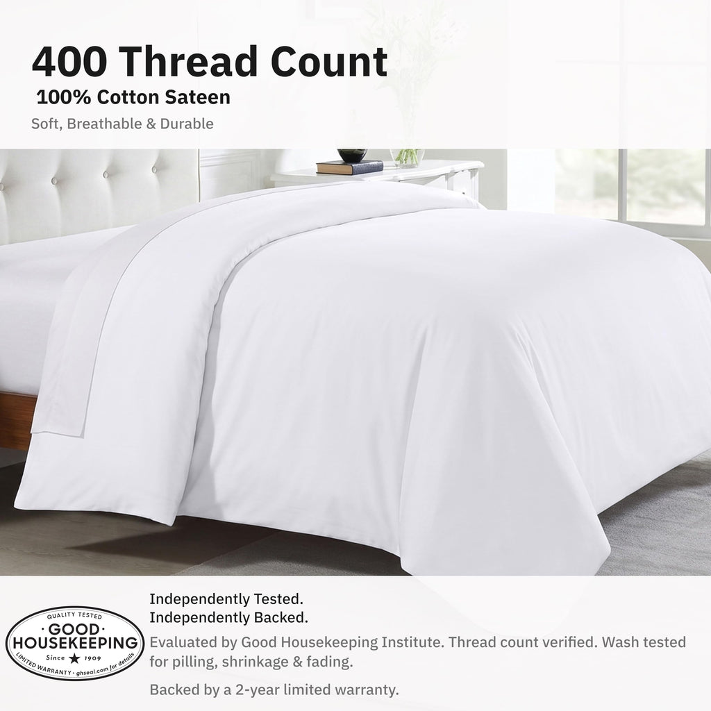 Luxury Duvet Cover, White