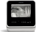 Portable Countertop Dishwasher with 5-Liter Built-in Water Tank - 5-Program System for Home, RV, and Apartment