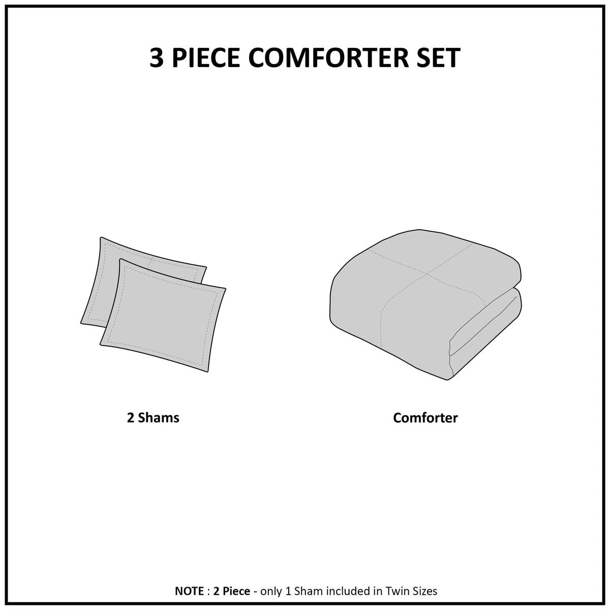 Park Parkston Plaid Comforter Set, 3 Piece Navy