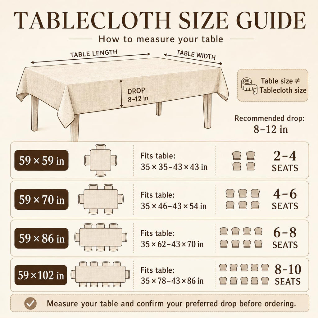 Boho Tablecloth for Square Tables, Fringed Edges with Geometric Pattern Tablecloths, Farmhouse Floral Table Cover Cloth