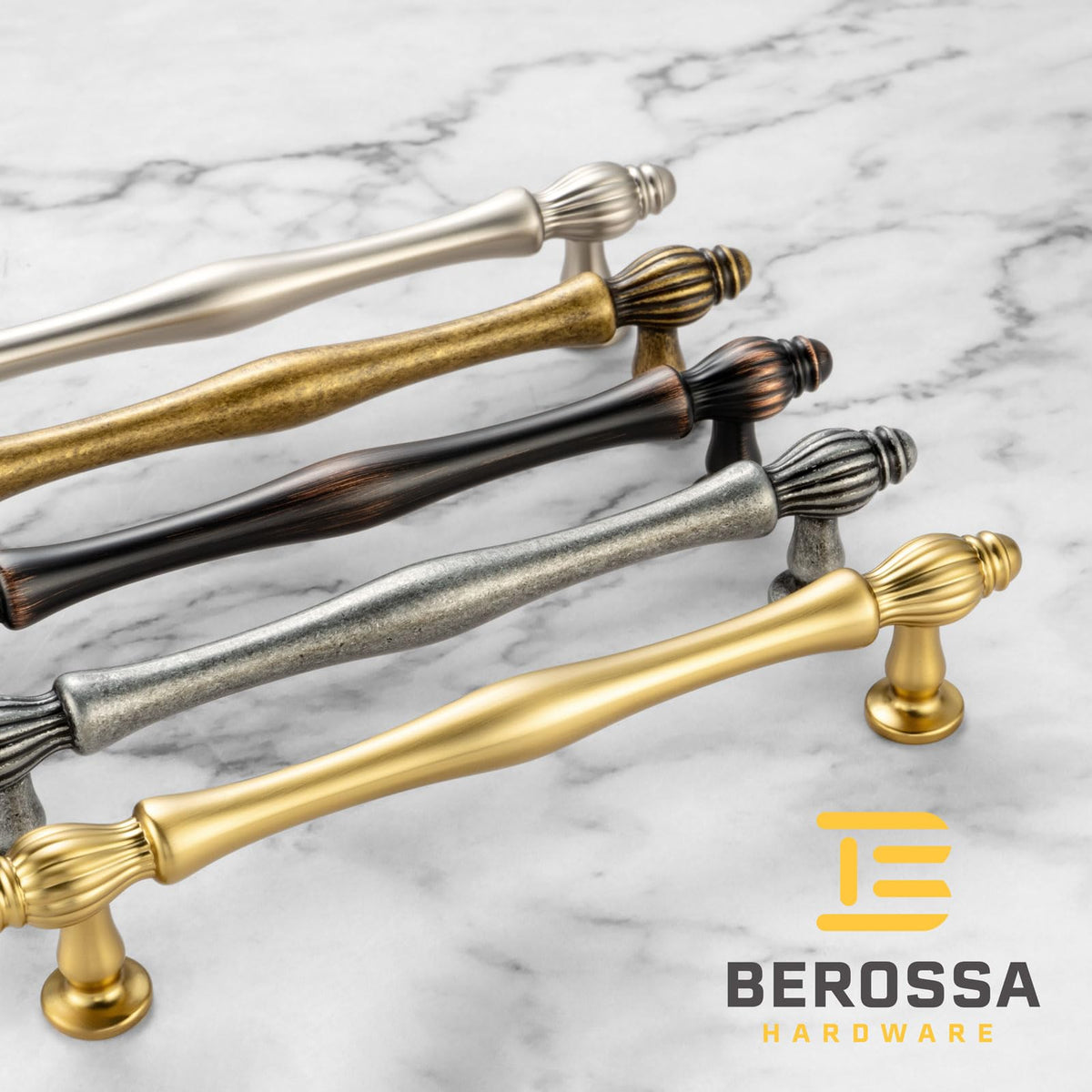 30 Pack 3 Inch Brushed Gold Cabinet Pulls Drawer Handles 2510