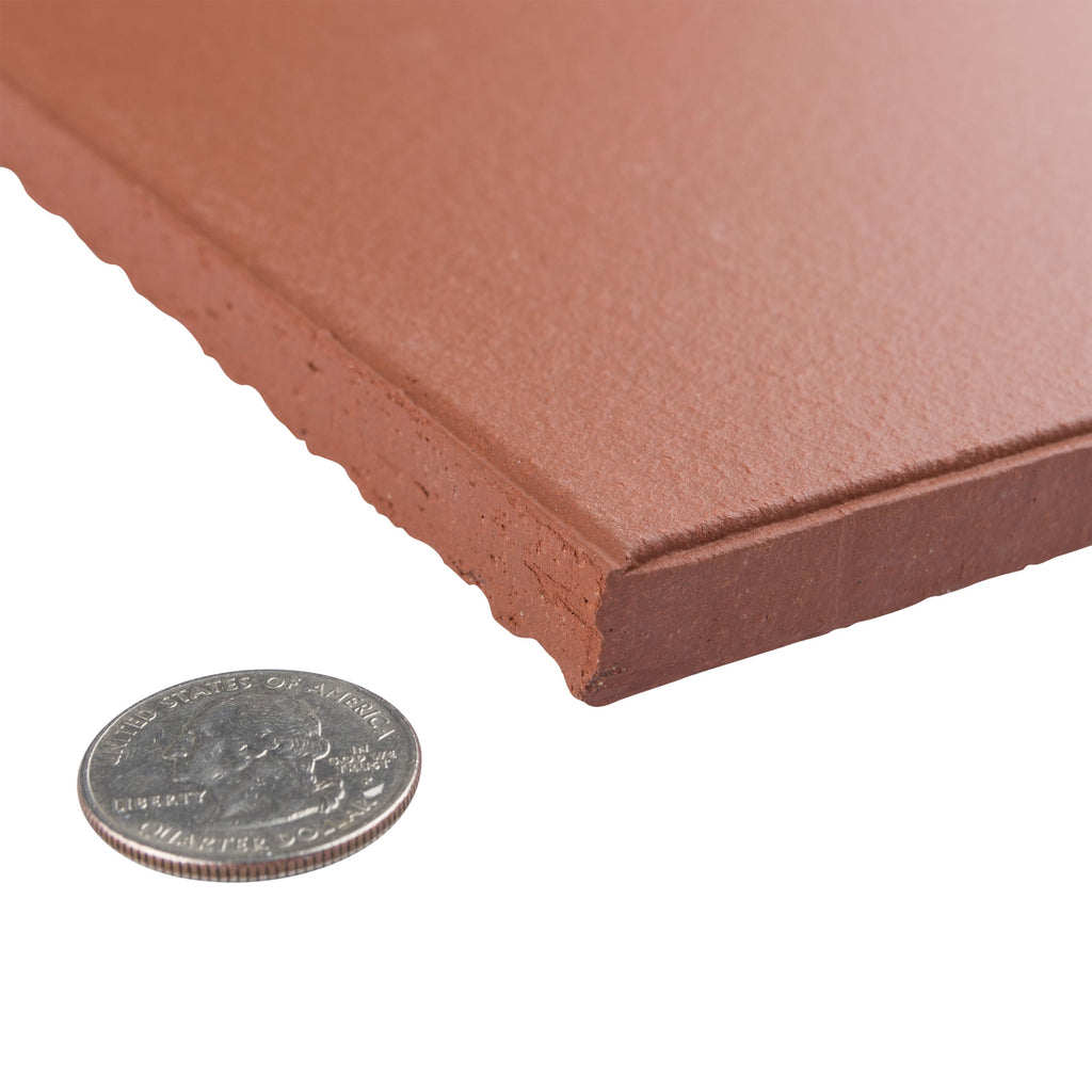 Quarry Red 7-3/4" x 7-3/4" Ceramic Quarry Floor and Wall Tile