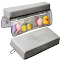 Baby Waterproof Vegan Leather Bath Kneeler and Elbow Rest Pad Set