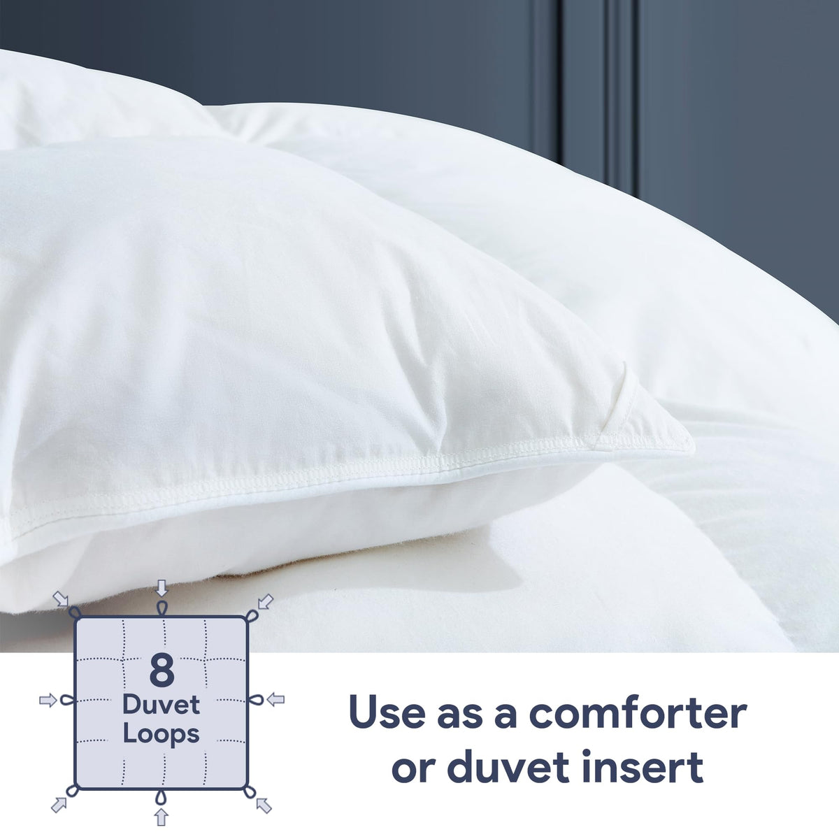 Feather Down Comforter, Heavyweight Duvet Insert