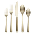 Silversmiths Gilda Champagne Satin 20-Piece Flatware Set, Service for 4
