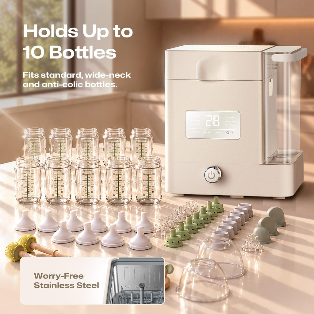 Baby Bottle Washer Sterilizer & Dryer All-in-One