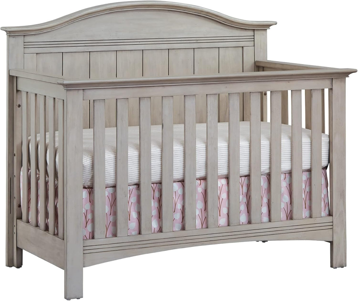 Chandler Premium 4-in-1 Convertible Crib, Stone Wash, GreenGuard Gold Certified
