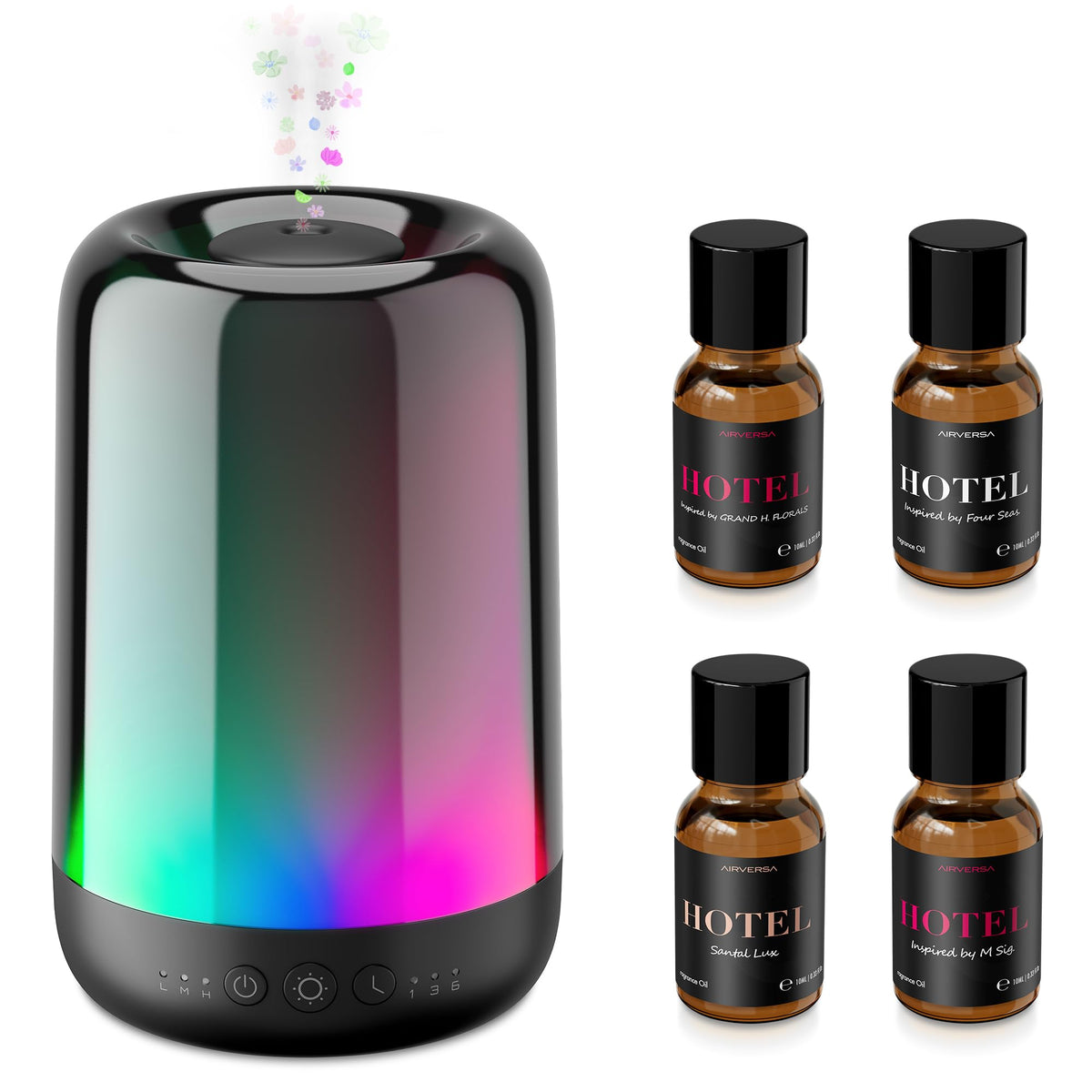 RDG Waterless Oil Diffuser with Rainbow Light