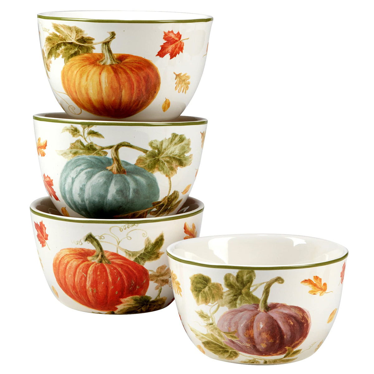 Harvest Autumn Havest 16 Pc Dinnerware Set, Service for 4, Multicolor