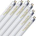 6 Pack 22 Inch T5 Fluorescent Grow Light Bulbs, 24W 6500K Full Spectrum, 2000 Lumens, High Output (HO)