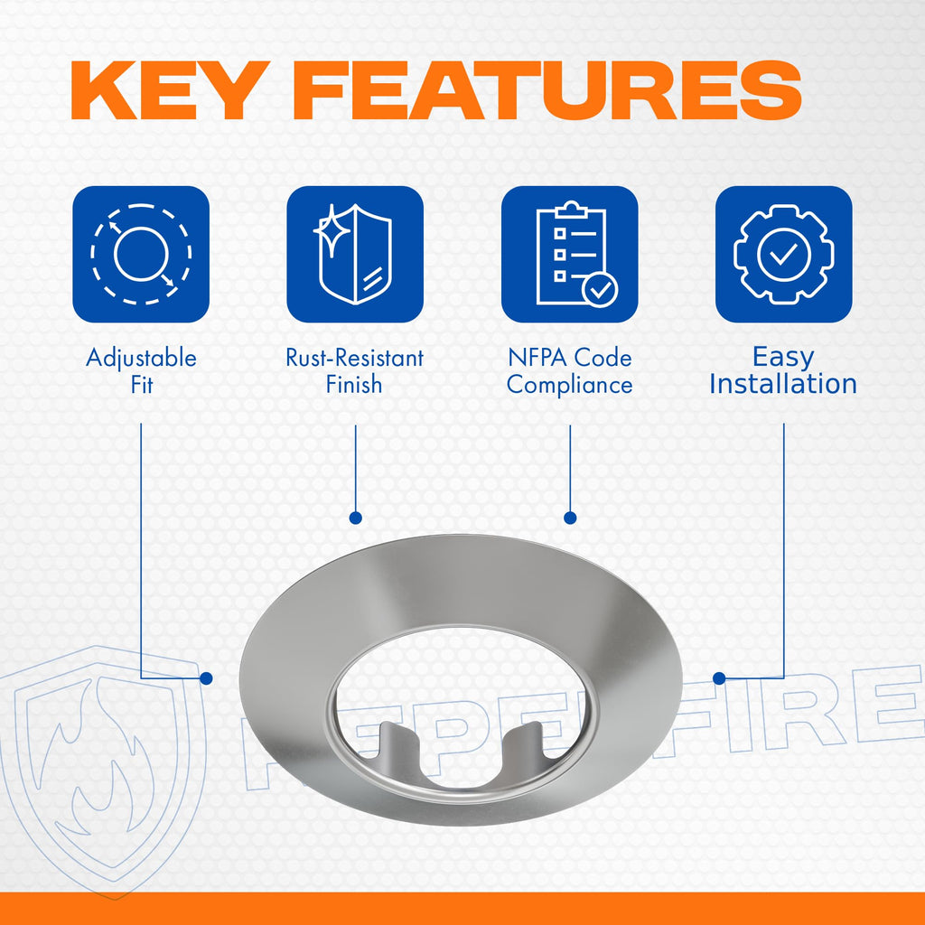 Fire Sprinkler Escutcheon Skirt