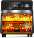 Plug-In Grill Air Fryer Oven Combo w/Sheath Heaters, Authentic Char Flavor, 2026 New Convection System, 2X More Even