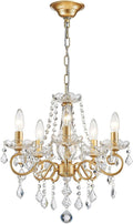 Mini K9 Crystal Chandelier for Closets, Nurseries and Powder Rooms