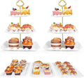 Dessert Table Display Set - 3-Tier Dessert Display Stands & Serving Tray - Dessert Trays Dessert - Set of 5