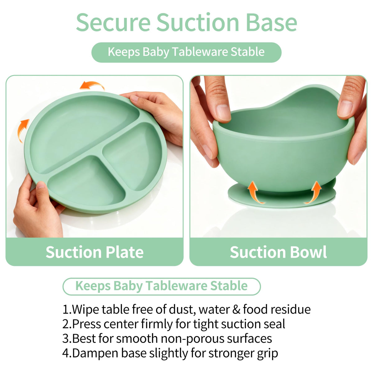 16PCS Silicone Baby Feeding Set, All-in-One for Starting Solids
