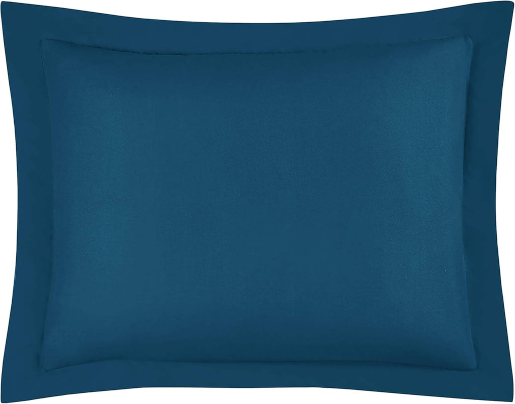 3-Piece All Season Oversized King Comforter Set, Teal, 110 x 96 in