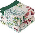 Boho Throw Blanket for Bed 100% Cotton Bohemian Blankets Ultra Soft Woven Muslin Decorative Blankets All Seasons