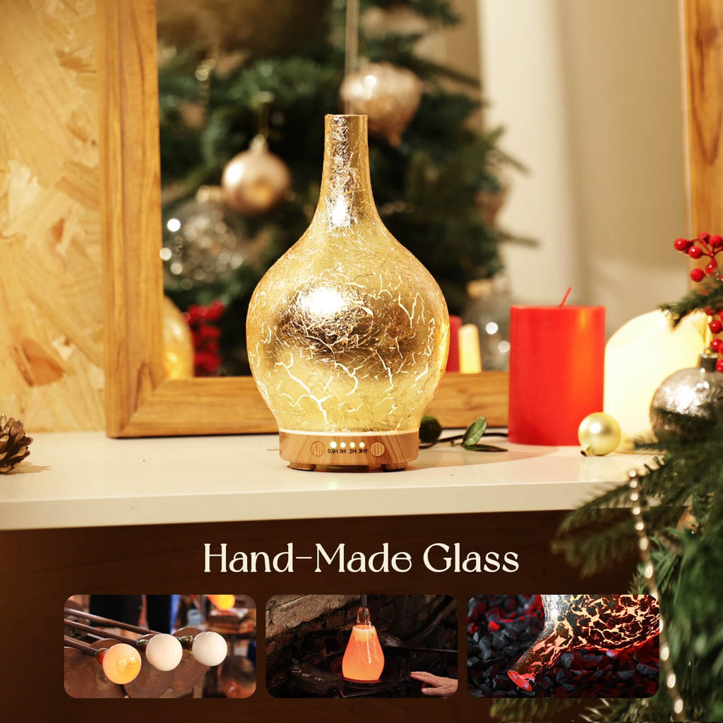 150ml Handmade Essential Oil Diffuser 6H Runtime