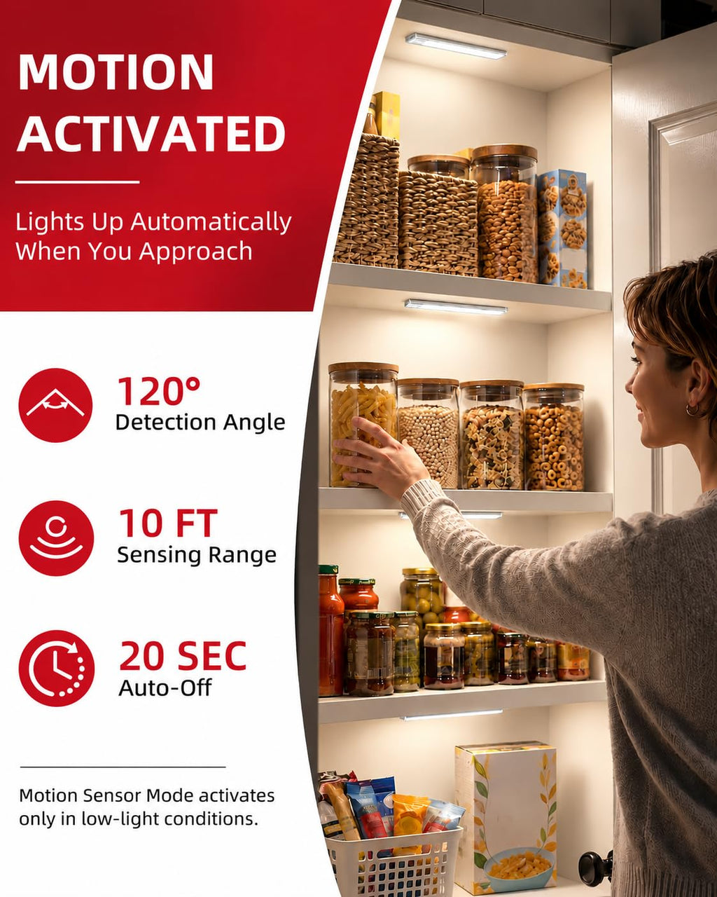 Under Cabinet Lighting, Motion Sensor Light, Closet Lights
