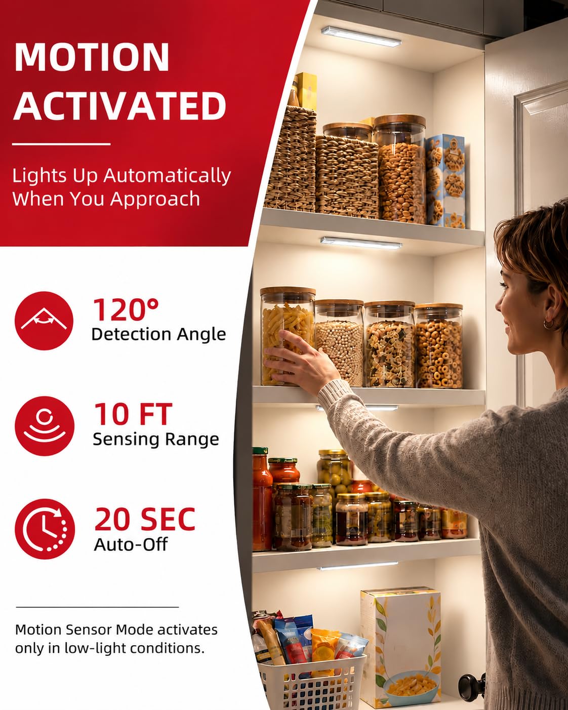 Under Cabinet Lighting, Motion Sensor Light, Closet Lights