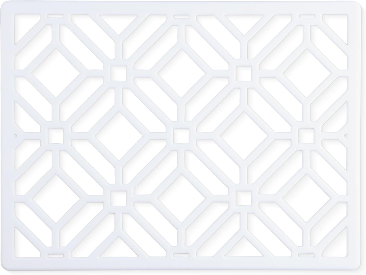 Extra Large, Thick, Silicone Trivet for Hot Dishes, Pots, and Pans, Heat Resistant Mat for Countertop, Hot Pad, Easy