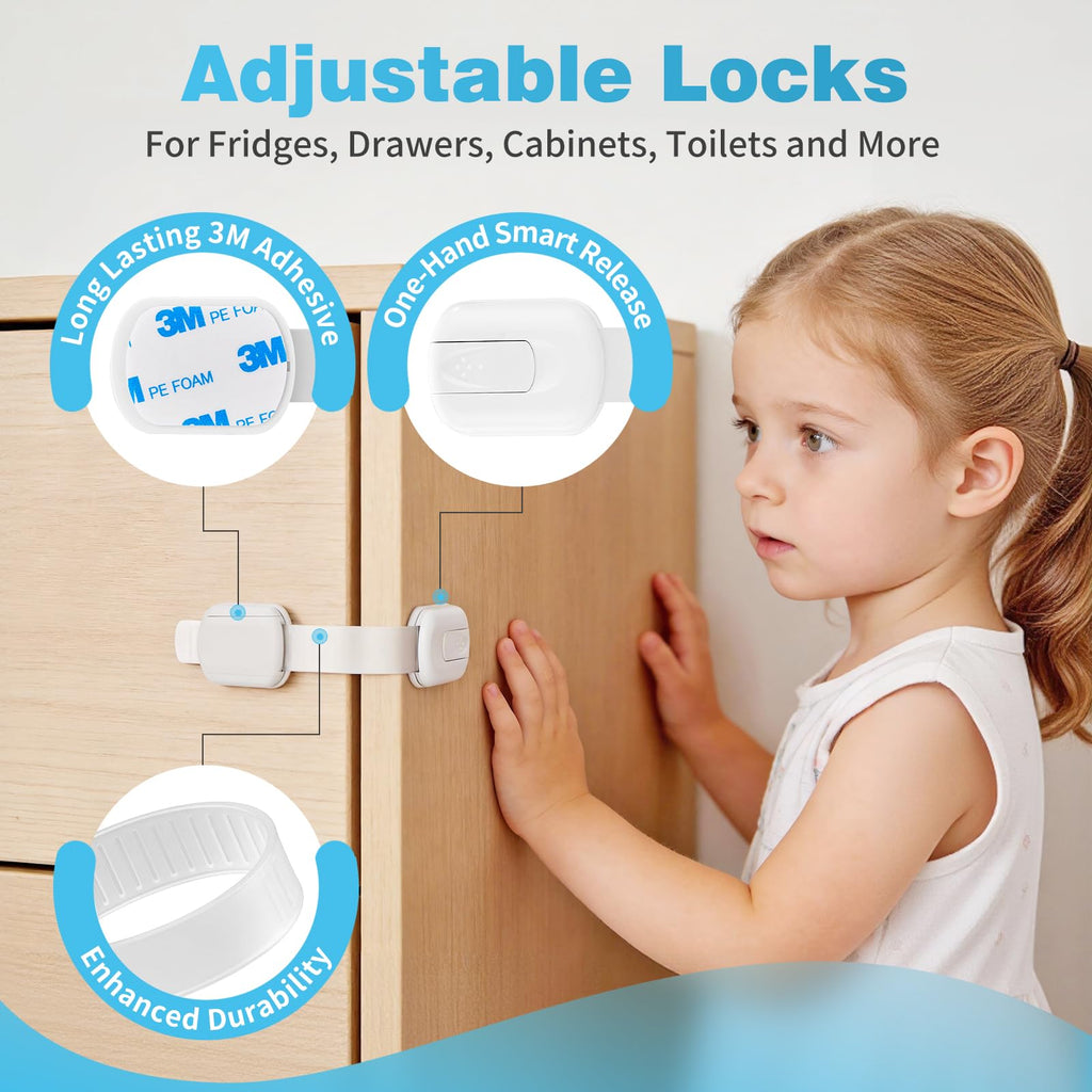 Baby Proofing Kit Basic 38pc - Cabinet Locks & Outlet Covers & More