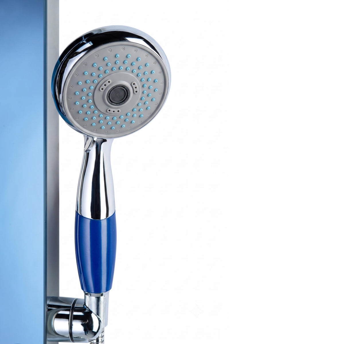 52" Stainless Steel SPS392H Shower Panel Tower System with Rainfall Shower Head and 8 Adjustable Massage Jets