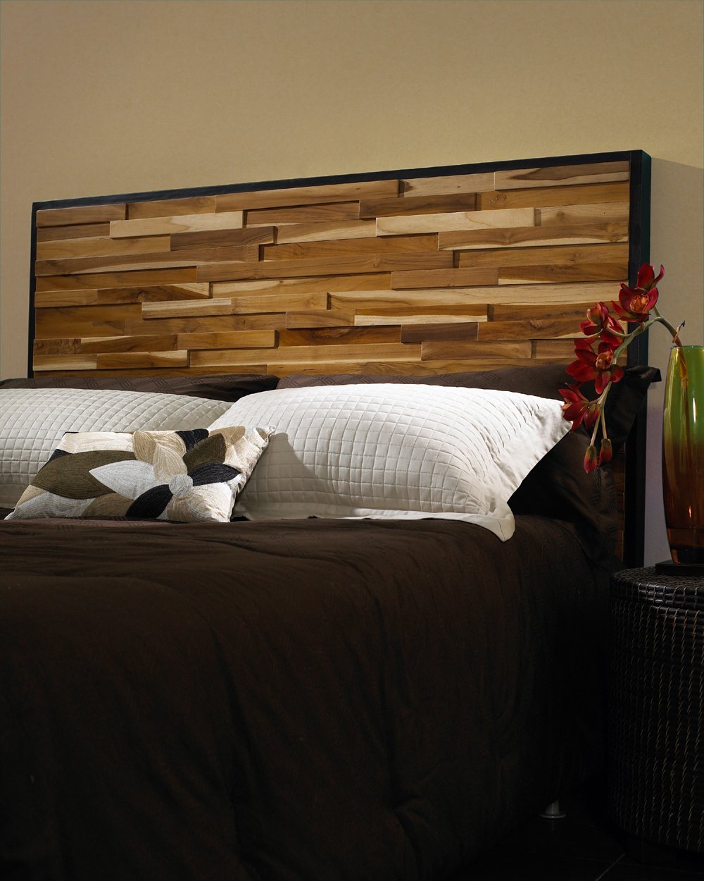 Reclaimed Wood Headboard, King