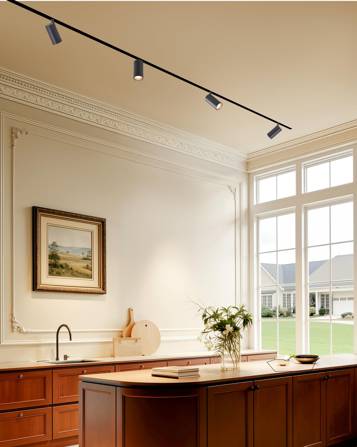 18W Spotlight Magnetic Track Light Head 2-Pack, CCT Selectable
