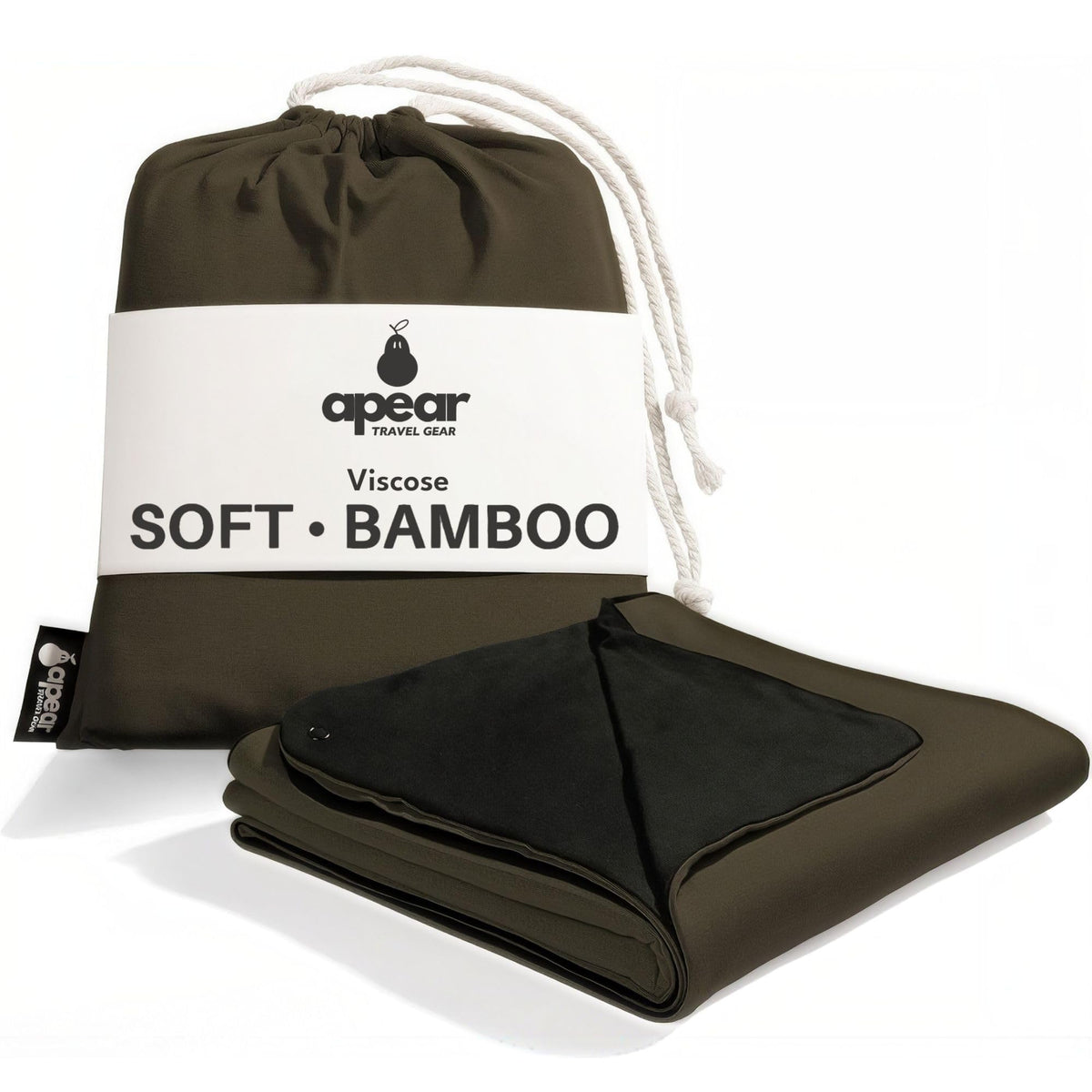 16-in-1 Soft Travel and Airplane Blanket with Bag Viscose from Bamboo